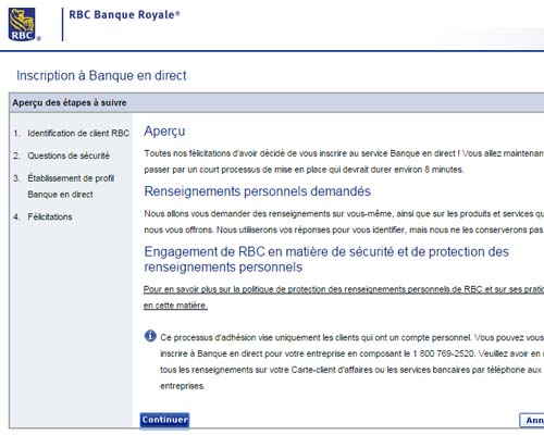 compte RBC banque royale en ligne