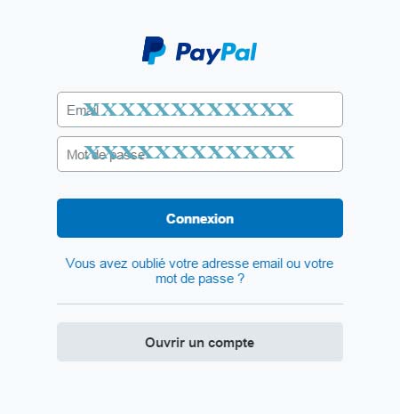 connexion compte PayPal gratuit