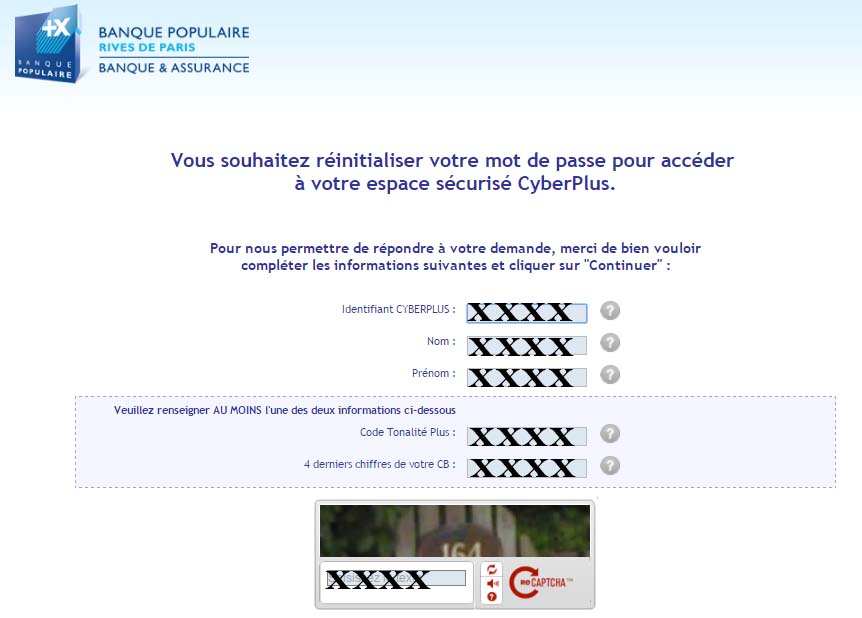 cyberplus Banque Populaire Rives de Paris