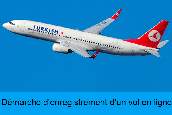 Enregistrement turkish airlines