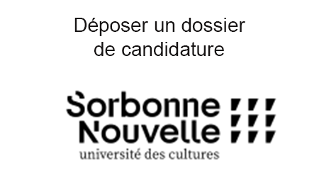 Souscription à Ecandidat Sorbonne nouvelle