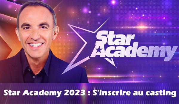 Star Academy formulaire d'inscription à la nouvelle saison
