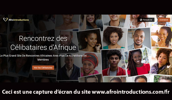 Inscrivez-vous gratuitement sur AfroIntroduction.com